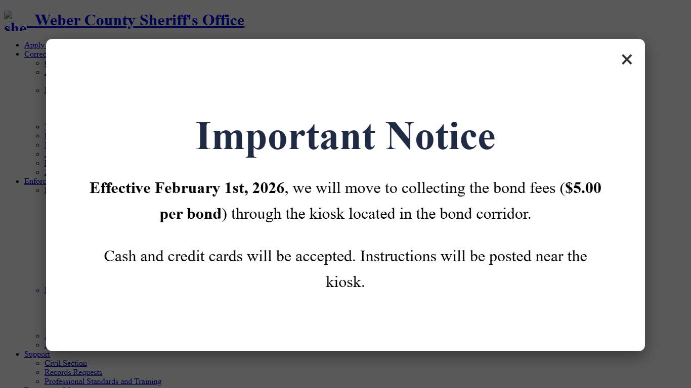 Weber County Sheriff's Office